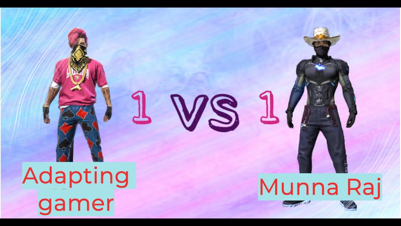 Munna Raj 1 v 1 with subscriber Munna Raj (Pro) . funny custom 😂😂😂.Adapting gamer ...