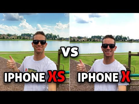 iPhone XS vs iPhone X: CAMERA TEST! (4K)