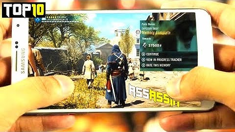 Top 10 ASSASSIN CREED Games For Android 2022| High Graphics Assassin creed Games
