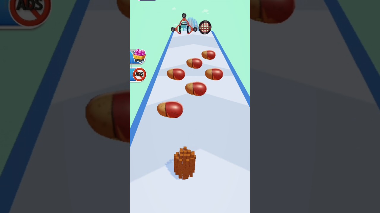Ptato Rush Fun Game🙂#shorts #shortsfeed #trending #gaming