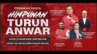 Download Lagu CERAMAH PASCA HIMPUNAN TURUN ANWAR ZON PADANG SERAI / 3 OGOS 2025 MP3 Download Lagu CERAMAH PASCA HIMPUNAN TURUN ANWAR ZON PADANG SERAI / 3 OGOS 2025 MP3
