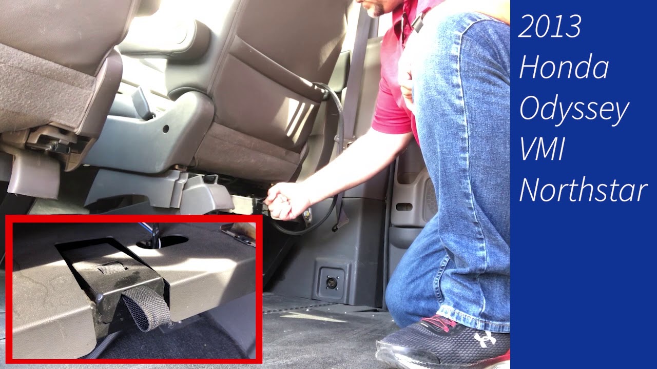 VMI Passenger Seat Removal 2013 Honda Odyssey - YouTube