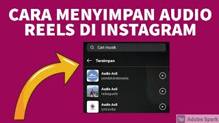 Cara Menyimpan Audio Reels di Instagram