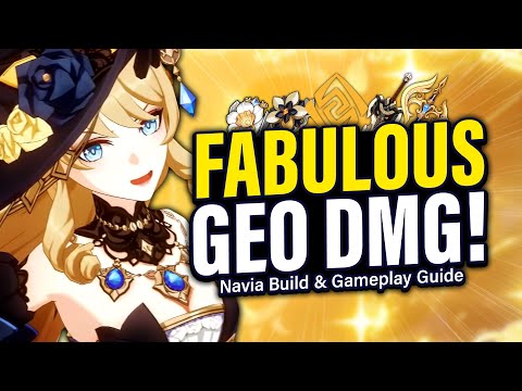 Navia Guide: How To Play, Best Artifact x Weapon Builds, Team Comps | Genshin Impact 4.3