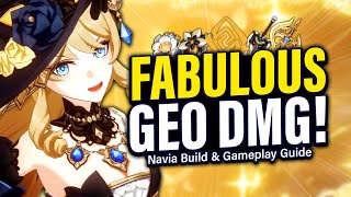 NAVIA GUIDE: How to Play, Best Artifact & Weapon Builds, Team Comps | Genshin Impact 4.3 image