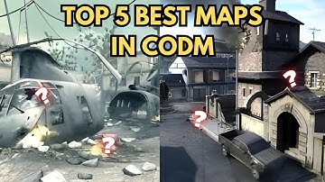 Top 5 Maps in COD Mobile!