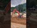 HITACHIExcavator machine Carry Out Soil Shovels on the Construction Site #short #72 #excavator