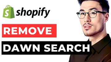 How to Remove the Search Bar in Shopify Dawn Theme