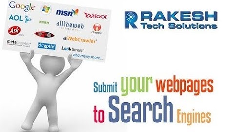 How to index Your website in google, Bing, Yahoo Tutorial 2017 - Rakesh Tech Solutions