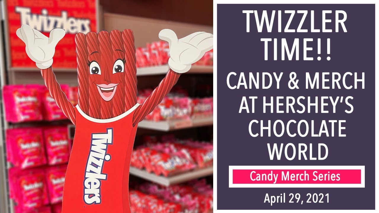 Twizzler Time! All Of The Candy & Merch At Hershey's Chocolate World! Candy Merch Series, Part 4