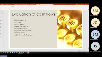 DSC1630 - Financial Mathematics - Chapter 6 - Cashflows