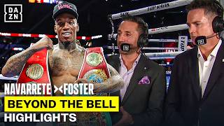 “FOSTER MADE IT LOOK EASY” O’Shaquie Foster SHUTS DOWN Navarrete and eyes undisputed glory!