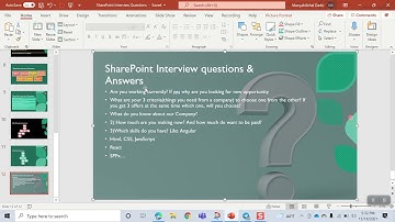 2 .20 SharePoint Interview Questions & Answers