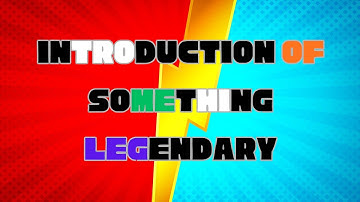 youtube intro for my channel