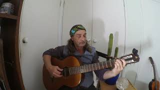Graeme Clay B F C F B C Improv on Admira A1 Guitar