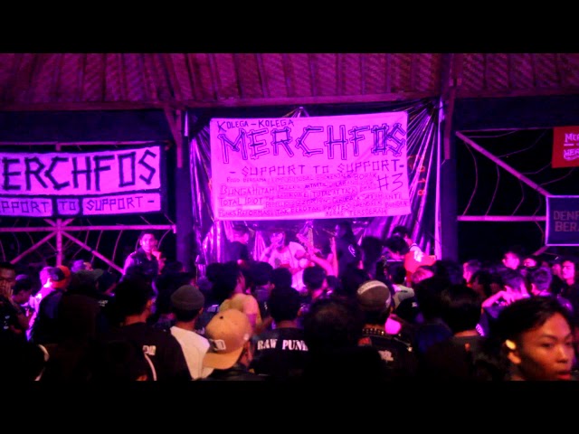 Bunga Hitam - Lintas Agama (Live) | Kolega Merchfos | Support To Support #3 | Bali class=