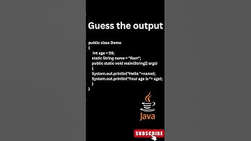 Evaluate java program | Java programming language