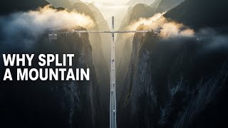 Why China Split a Mountain for the World's Highest Bridge