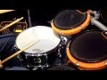 Acoustic to electronic drum conversion using an internal trigger Part2