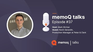 Financial Translation in Europe with Kevin Gerardin - memoQ talks #37