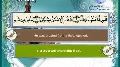سورة الطارق الشيخ مصطفي اللاهوني