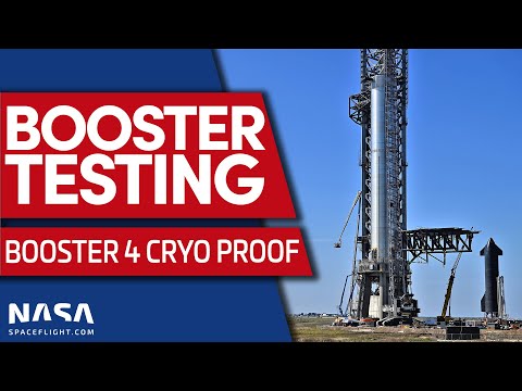LIVE: Booster 4 Cryogenic Proof Testing