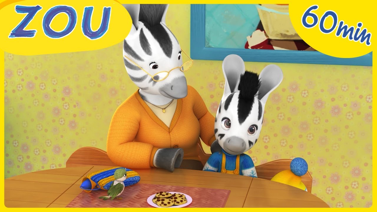 Des biscuits par un jour de neige 🍪 | Zou | Fêtes | Dessins animés pour enfants