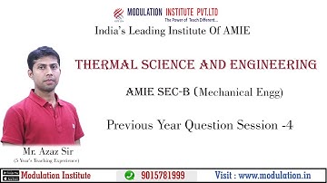 AMIE Sec-B | Thermal Science and Engineering Summer-2020 Ques. from Unsteady State Heat Transfer