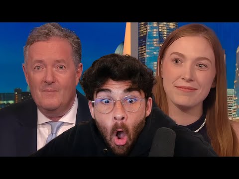 Thumbnail for The Female Andrew Tate gets DESTROYED on Piers Morgan | Hasanabi reacts