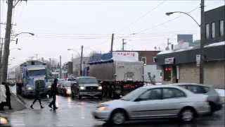 VARIOUS DUMP TRUCKS INVOLVED IN SNOW REMOVAL