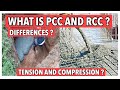 Pcc vs rcc difference  compression and tension  civilengineering civilogy civilology