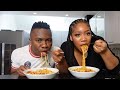 Crash test food tiktok avec thegrimstv  lauryn et leana