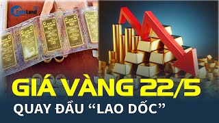 Giá vàng 22/5: Quay đầu “LAO DỐC” | CafeLand