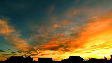 TIMELAPSE: Beautiful Sunset Clouds Moving Background Time Lapse Ep.2