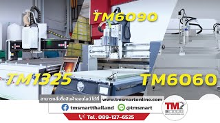 TM Smart จัดจำหน่าย เครื่องแกะสลัก CNC Router