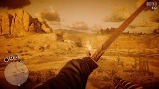 Cool dynamite arrow kill on train driver (Red Dead Redemption 2)