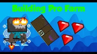Growtopia - Building Pro Farm World!