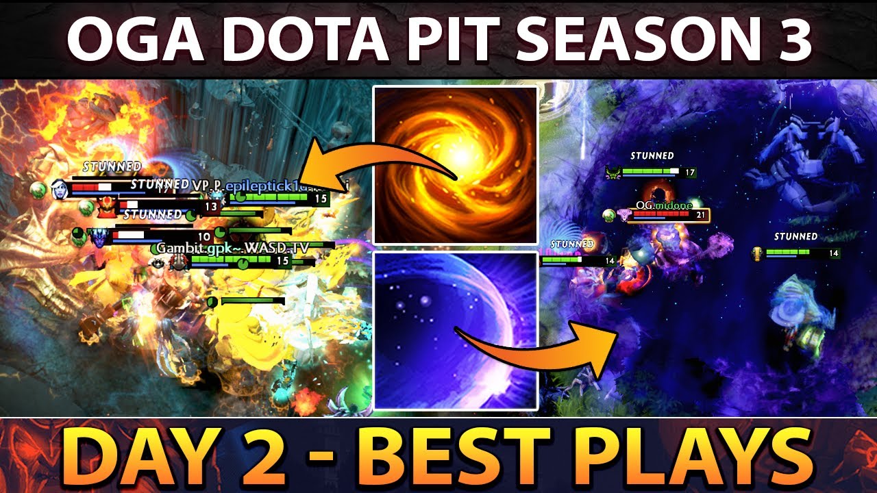 OGA DOTA PIT 3 Dota 2 - Best Plays - Day 2