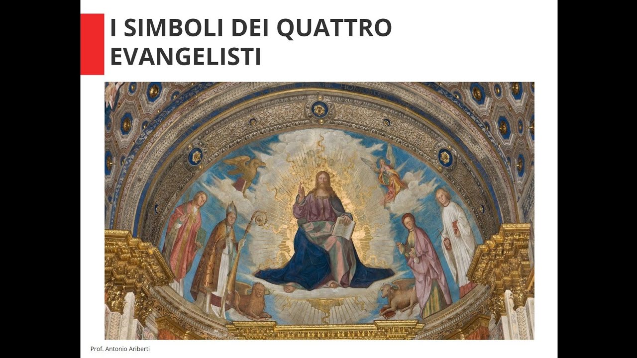 i simboli dei quattro evangelisti - YouTube