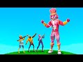 SFIDO I MIEI AMICI CON I NUOVI POTERI DI FORTNITE!