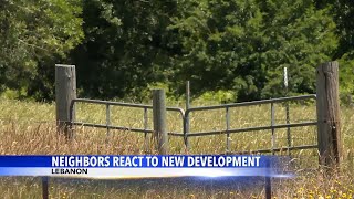 Neighbors raising concerns over new Lebanon development
