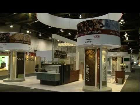 KBIS 2011 Video Tour: New 2011 Corian and Zodiaq C...