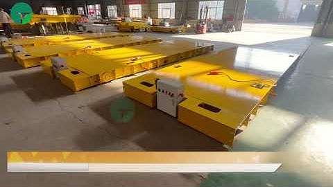 Low Height 30 Tons Battery Billet Transfer Cart on Rails#machine #manufacturing #customized #tech