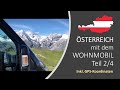 Mit dem Wohnmobil durch Österreich (Teil 2/4) inkl. GPS-Koordinaten / September 2020