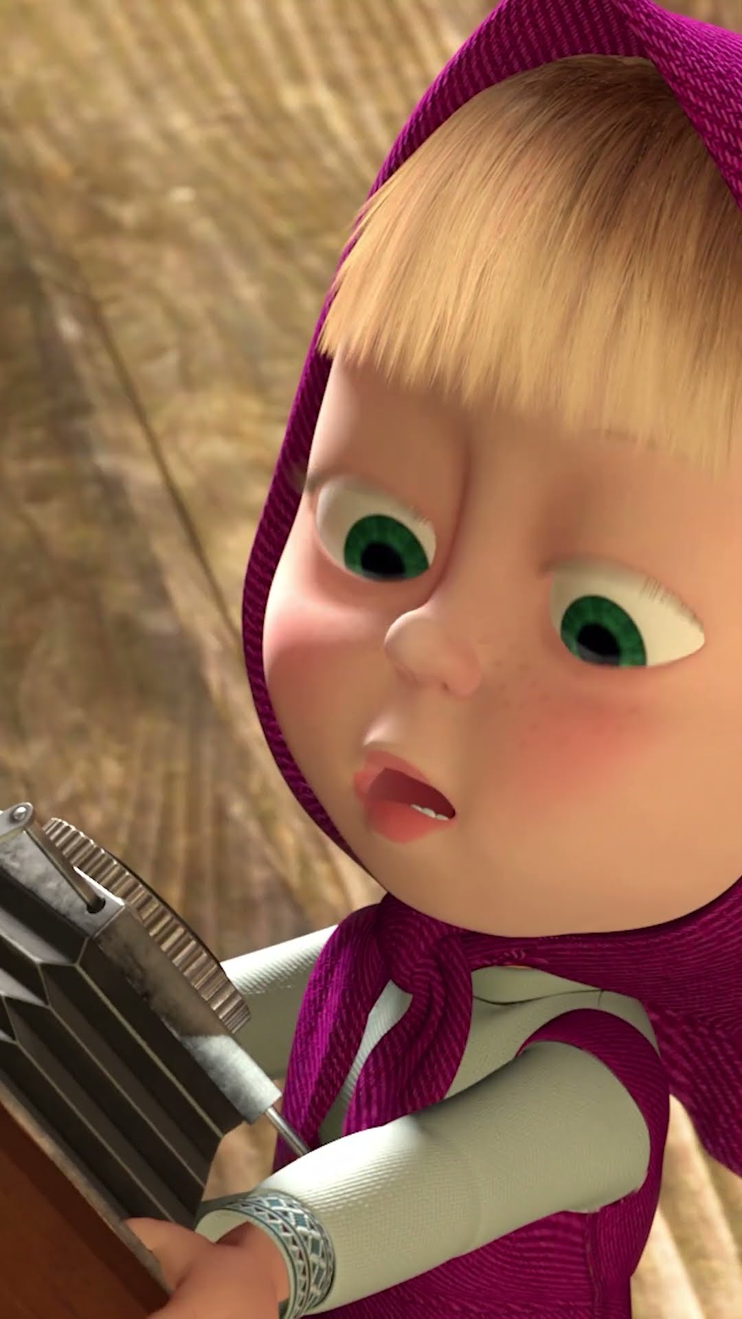 First Selfie ?? #Justshootme #MashaAndTheBear #Shorts #cartoonforkids #kids