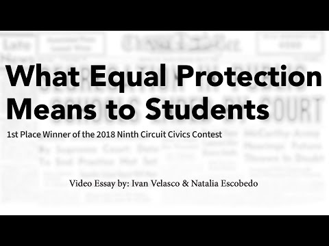 What Equal Protection Means to Students