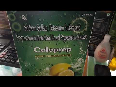 coloprep soution kit / sodium sulfate potassium sulfate and magnesium sulfate oral bowel preparation