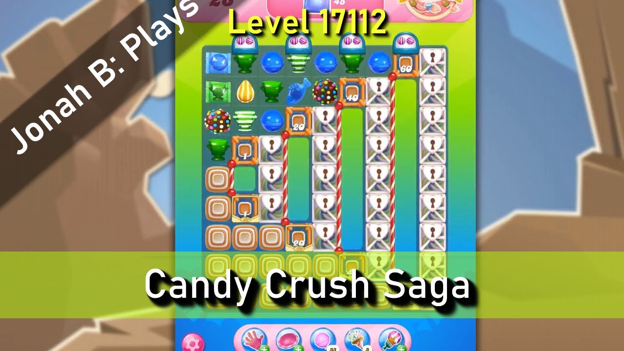 Candy Crush Saga Level 17112 - YouTube