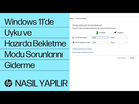 Video: Bilgisayarımı hazırda bekletme modundan nasıl uyandırırım?