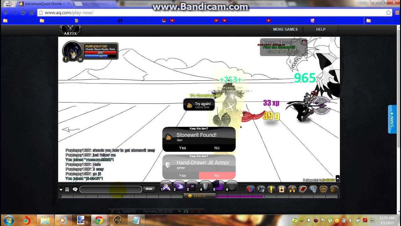 How to get Stonewrit! Easy and Fast AQW BoA